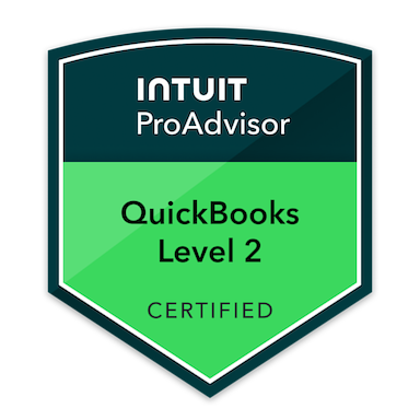 Intuit QuickBooks ProAdvisor Level 2 Certified
